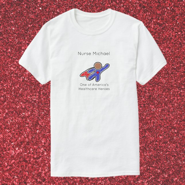 Sjuksköterska Healthcare Hero T-Shirt (Skapare uppladdad)