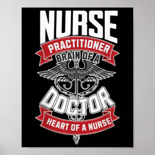 Sjuksköterska - hjärnan på Doktor, hjärtat på Poster
