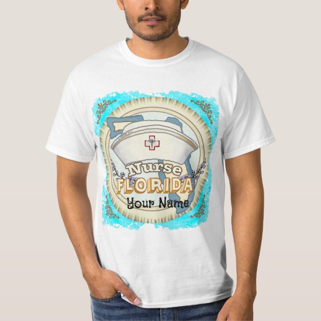 Sjuksköterska i Florida T Shirt (Framsida)