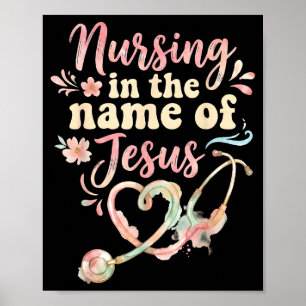 Sjuksköterska i Jesu namn kristen sjuksköterska Poster