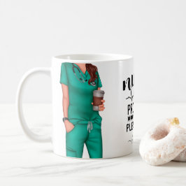 Sjuksköterska i Personlig Mugg