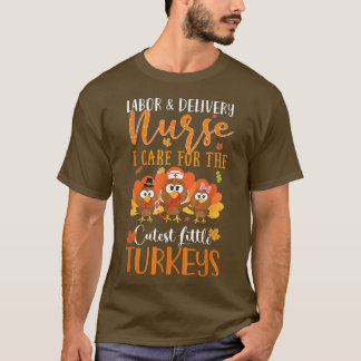 Sjuksköterska i Turkiet Thanksgiving Fall Labour a T Shirt