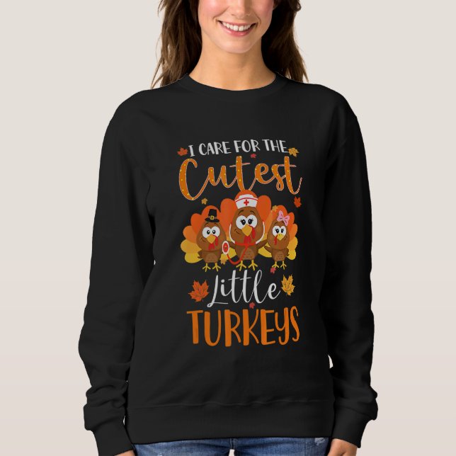 Sjuksköterska i Turkiet Thanksgiving Kursdag Women T Shirt (Framsida)