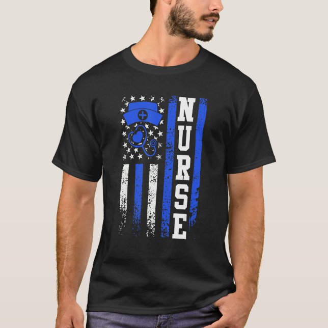 Sjuksköterska i USA doktor 1 T Shirt (Framsida)