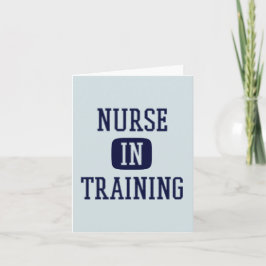 Sjuksköterska i utbildningen av framtida sjuksköte kort