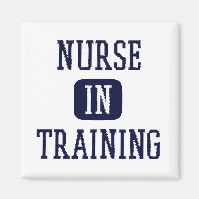 Sjuksköterska i utbildningen av framtida sjuksköte magnet (Framsidan)