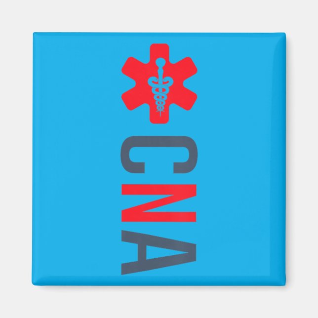 Sjuksköterska Istant Certified Nursing Istant Cna  Magnet (Framsidan)