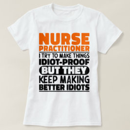 Sjuksköterska jag försöker göra Sak funny Cute T Shirt