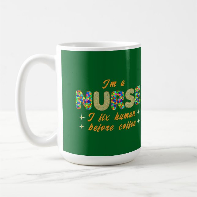 Sjuksköterska Kaffemugg (Vänster)