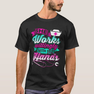 Sjuksköterska Kärlek Omvårdnadsstudent RN Liv Tack T Shirt