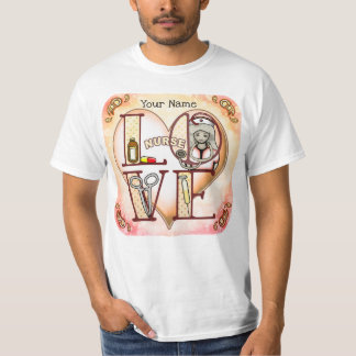 Sjuksköterska Kärlek T Shirt
