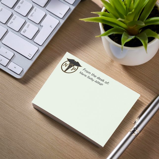 Sjuksköterska Läkaranteckningar Post-it Block (Skapare uppladdad)