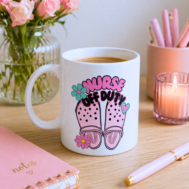 Sjuksköterska ledig  kaffemugg (Skapare uppladdad)