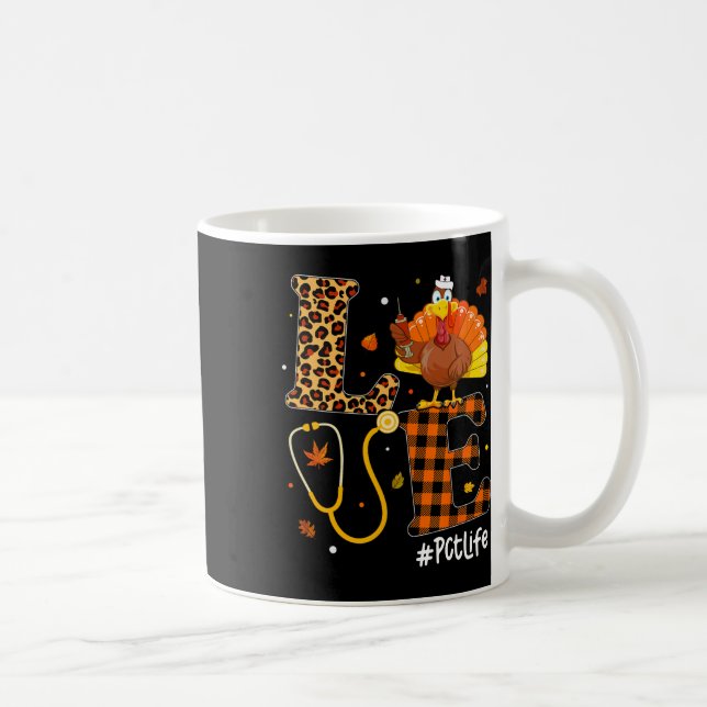 Sjuksköterska Life Fall Pect Nurse Leopard Play Th Kaffemugg (Höger)