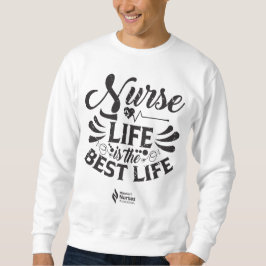Sjuksköterska Life Light Färgad Sweatshirt