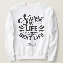 Sjuksköterska Life Light Färgad Sweatshirt