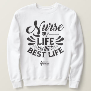 Sjuksköterska Life Light Färgad Sweatshirt