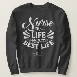 Sjuksköterska Life Mörk Färgad Sweatshirt