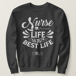 Sjuksköterska Life Mörk Färgad Sweatshirt