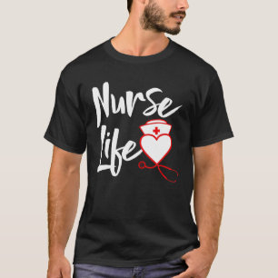 Sjuksköterska Life S Kvinnor Sjuksköterskevård i S T Shirt