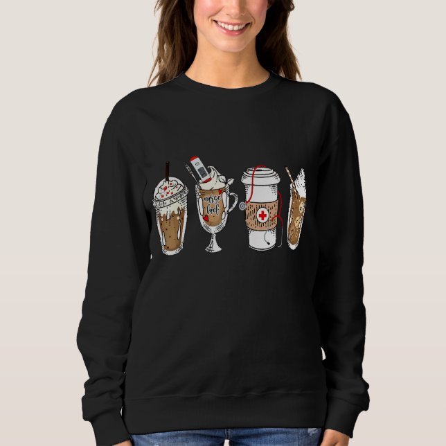 Sjuksköterska Life Stethoscope Drinking T Shirt (Framsida)