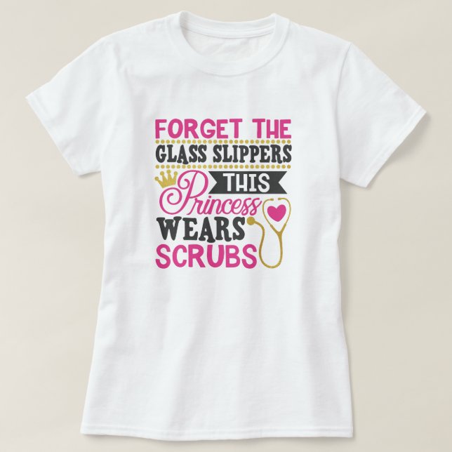 Sjuksköterska Life T-Shirt (Design framsida)