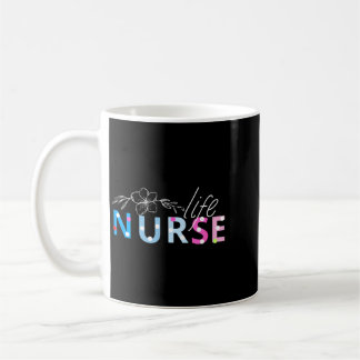 Sjuksköterska Liv Design För Kvinnor Rolig Tryck F Kaffemugg