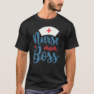 Sjuksköterska Mamma Chef Student Sjuksköterskeelev T Shirt
