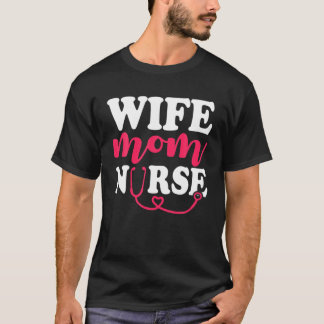 Sjuksköterska Mamma | Mamma för sjukvårdspersonal T Shirt