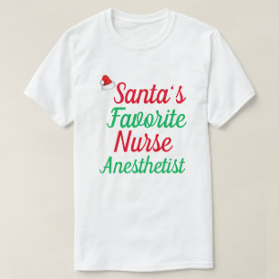 Sjuksköterska Mamma Tacksamhet Julpresent Festlig T Shirt