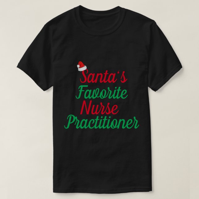 Sjuksköterska Mamma Tacksamhet Julpresent Festlig T Shirt (Design framsida)