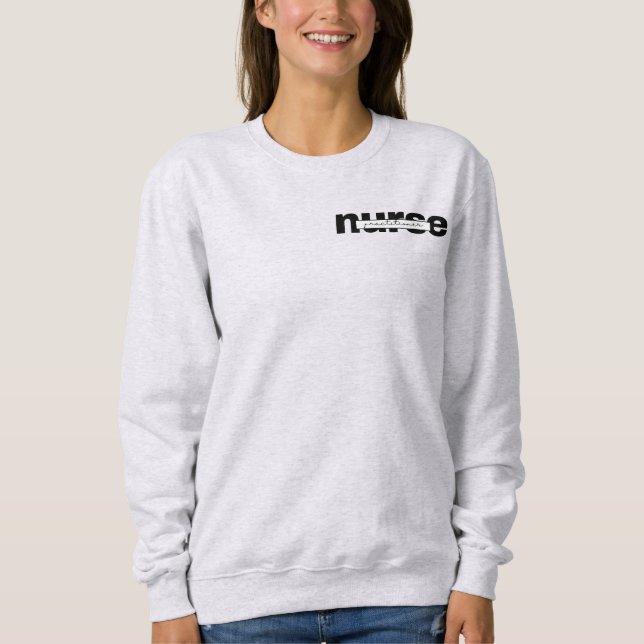 Sjuksköterska med avancerad utbildning  t shirt (Framsida)