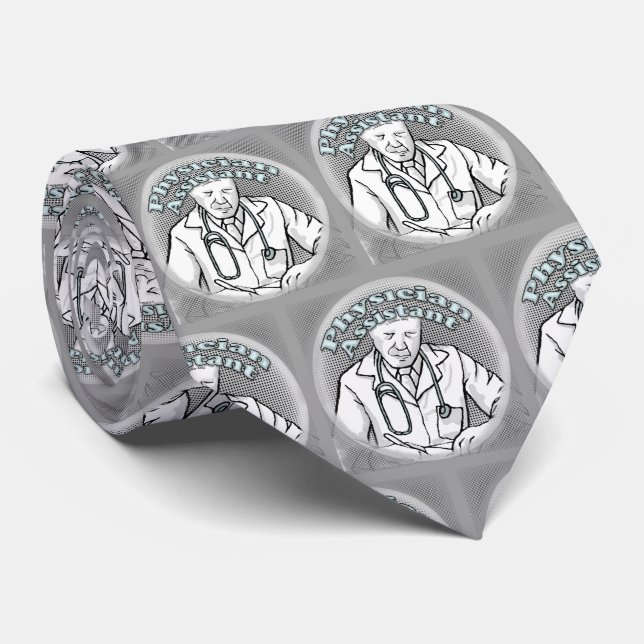 Sjuksköterska med läkarlegitimation slips (Rullad)