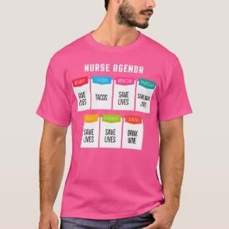 Sjuksköterska med nukleosidanalog Rn Medicine Medi T Shirt