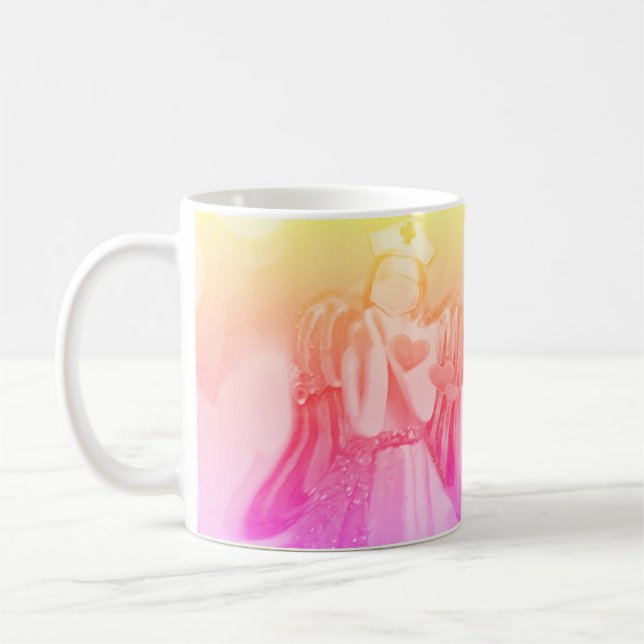 Sjuksköterska Medicinsk karriär Rosa Angel Kaffemugg (Vänster)