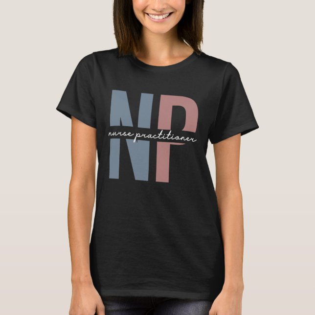 Sjuksköterska NP sjuksköterskeuppskattade gåvor T Shirt (Framsida)