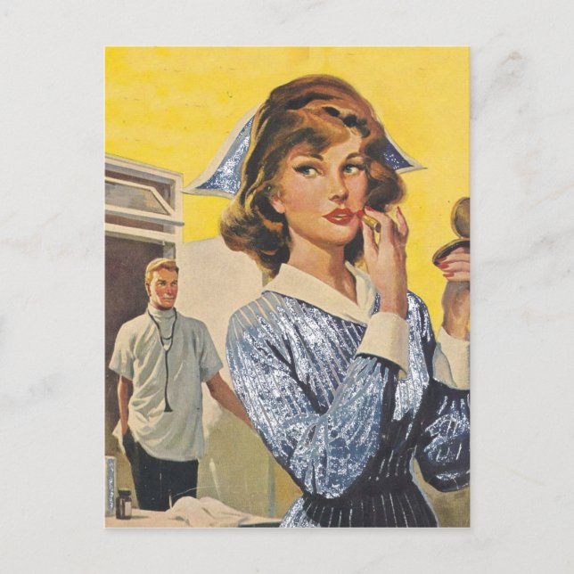 Sjuksköterska på Prowl Vykort (Framsida)