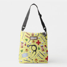 Sjuksköterska Personlig Gift Idea Crossbody Bag
