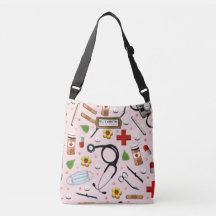 Sjuksköterska Personlig Gift Idea Crossbody Bag
