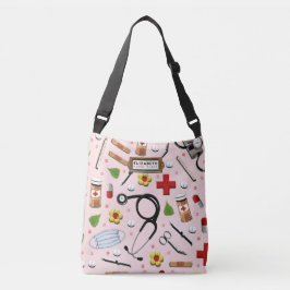 Sjuksköterska Personlig Gift Idea Crossbody Bag Axelväska