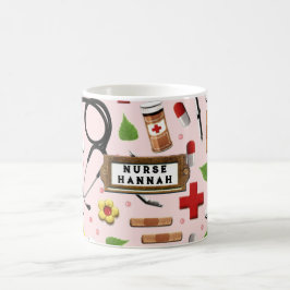 Sjuksköterska Personlig Kaffe Mugg