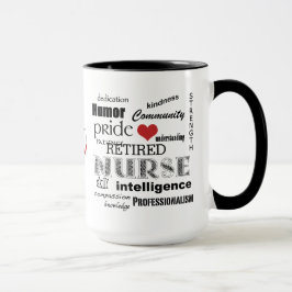Sjuksköterska Pride-Attributes/RETIRED+Stetoskop Mugg
