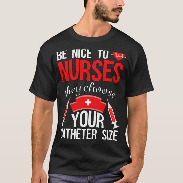 Sjuksköterska Pride Snarky Nurse Merchandise Nursi T Shirt (Framsida)
