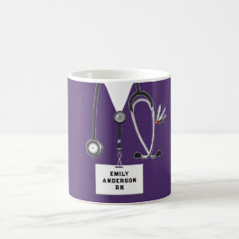 Sjuksköterska samlarobjekt kaffemugg