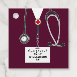 Sjuksköterska Sjuksköterskeutbildning Examen Gåvor Etiketter