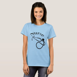 Sjuksköterska Stetoskop t-shirt