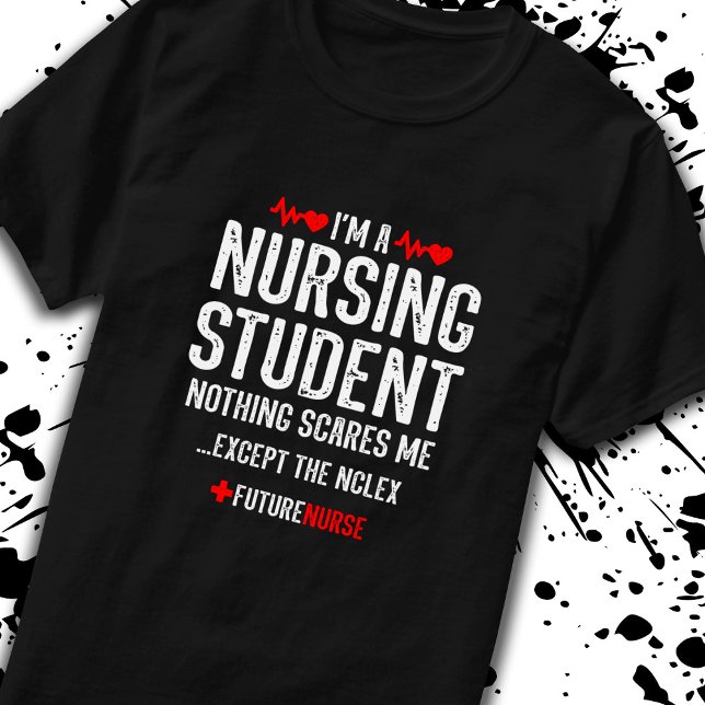 Sjuksköterska Student Gift - NCLEX Prep - Future N T Shirt (Skapare uppladdad)