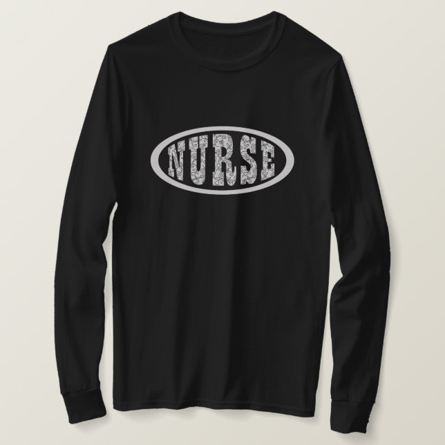 Sjuksköterska T Shirt (Design framsida)