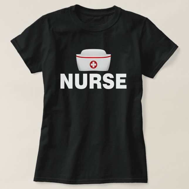 sjuksköterska t shirt (Design framsida)