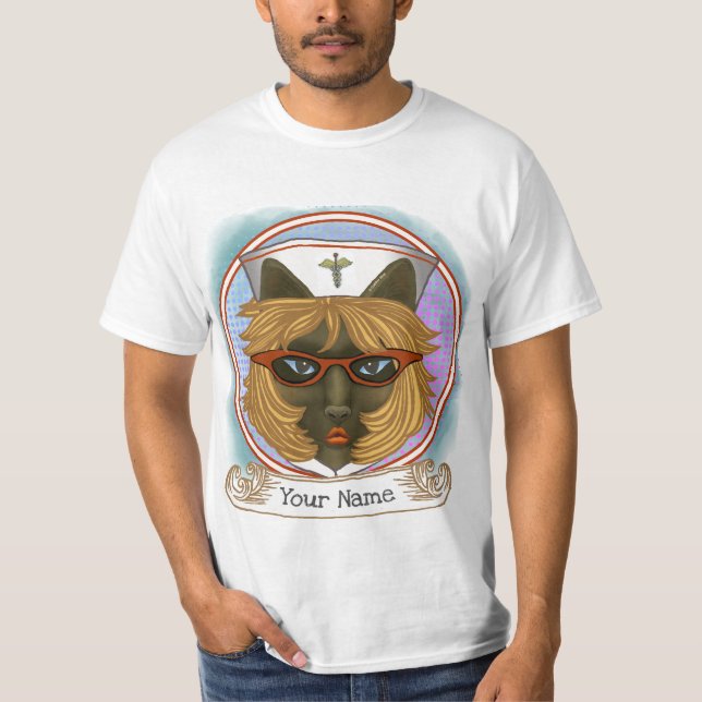 Sjuksköterska T Shirt (Framsida)